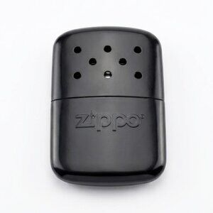 Zippo Black Chrome Refillable Hand Warmer - 12-Hour Size